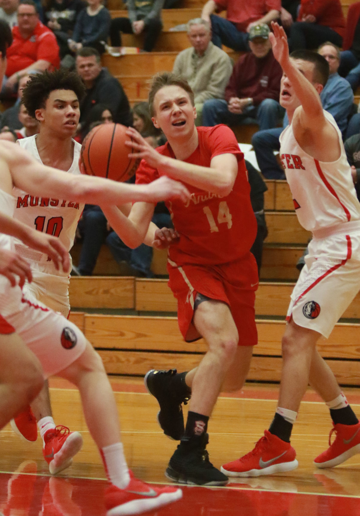 Boys basketball - Andrean at Munster